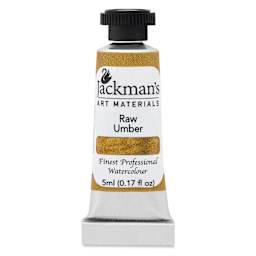 Jackman's Finest Professional Watercolour - Raw Umber, 5 ml Tube