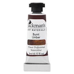 Jackman's Finest Professional Watercolour - Burnt Umber, 5 ml Tube
