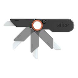 Slice Folding Utility Knife - Motion shot showing folding Blade