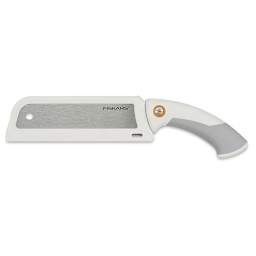Fiskars Precision Hand Saw - Side view of Hand Saw in Protective Sheath
