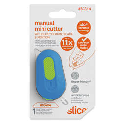 Slice Mini Cutter - Blue - front of packaging
