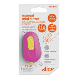 Slice Mini Cutter - Fuschia - front of packaging