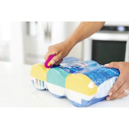 Slice Manual Mini Cutter - Fuschia - in use