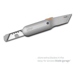 Slice Manual Metal-Handle Utility Knife, Blade Storage Open