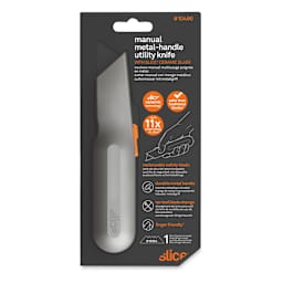 Slice Manual Metal-Handle Utility Knife, In Package