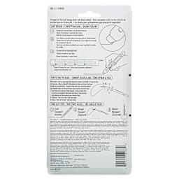 Olfa Beginner Craft Knife Set, back of the packaging