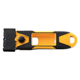 Olfa Mini Glass Scraper, with cover on