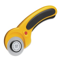Olfa Ergonomic Rotary Cutter, blade extended