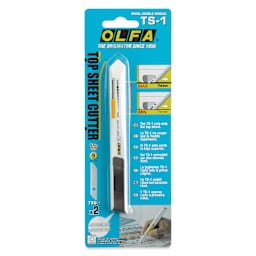 Olfa Top Sheet Cutter, front of the packaging