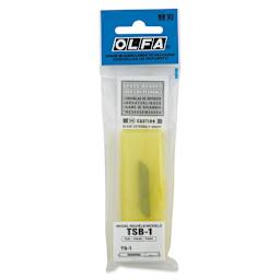 Olfa Top Sheet Cutter Blades - 6 mm, Pkg of 5, front of the packaging