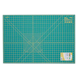Olfa Self-Healing Rotary Cutting Mat - Green, 24" x 36", grid side