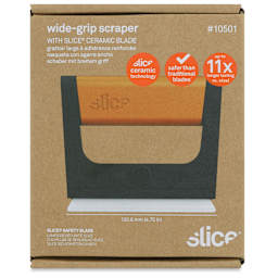 Slice Wide-Grip Scraper, front of the packaging