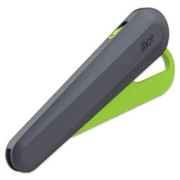 Slice Auto-Retractable Squeeze-Trigger Utility Knife, retracted blade