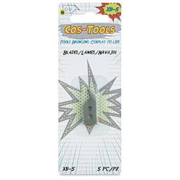 Logan Cos-Tools Replacement Blades XB - Pkg of 5, front of the packaging