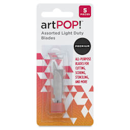 artPOP! Assorted Light Duty Blades, in package
