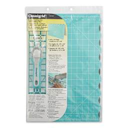 Omnigrid Rotary Cutting Kit with Folding Mat - Large, front of the packaging