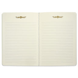 Rifle Paper Co. Stitched Notebook Set - Posy, open