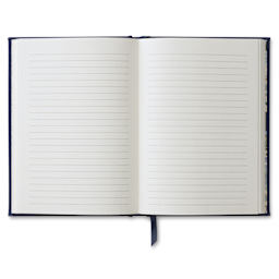 Rifle Paper Co. Embroidered Peacock Journal, open