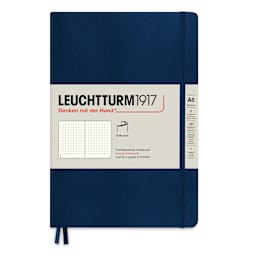Leuchtturm1917 Dotted Softcover Notebook - Navy, 5-3/4" x 8-1/4"