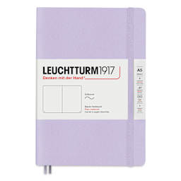 Leuchtturm1917 Blank Softcover Notebook - Lilac, 5-3/4" x 8-1/4"