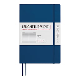 Leuchtturm1917 Ruled Softcover Notebook - Indigo, 5-3/4" x 8-1/4"
