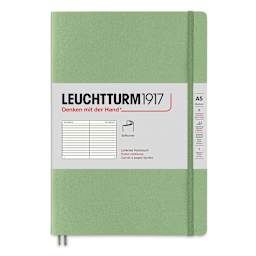Leuchtturm1917 Ruled Softcover Notebook - Sage, 5-3/4" x 8-1/4"