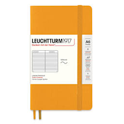 Leuchtturm1917 Ruled Softcover Notebook - Rising Sun, 3-1/2" x 6"
