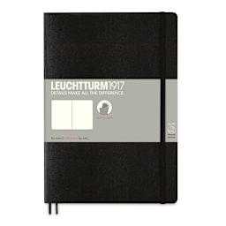 Leuchtturm1917 Blank Softcover Notebook - Black, 7" x 10"
