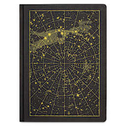 Cognitive Surplus Dark Matter Notebook - Night Sky, front cover