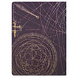 Cognitive Surplus Experiment Softcover Notebook - Planetary Motion, 9" x 6-3/4", back of notebook