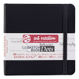 Talens Art Creations Dotted Sketchbook - 4-7/10" x 4-7/10", front cover