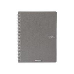 Fabriano Eco Qua Spiral Blank Grey - 70 Shts./Bk.