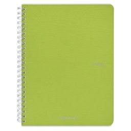 Fabriano EcoQua Spiral Notebook - Lime, 8.3" x 5.8", Blank, front