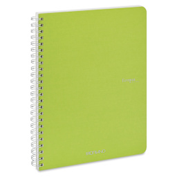 Fabriano EcoQua Spiral Notebook - Lime, 8.3" x 5.8", Blank