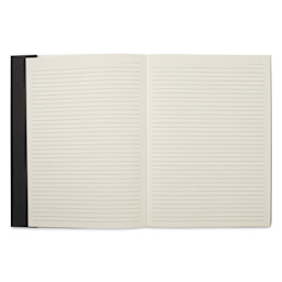 Gry Mattr Multi-Use Quote Notebook - Jet, lined pages