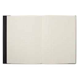 Gry Mattr Multi-Use Quote Notebook - Jet, grid pages