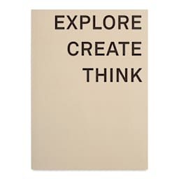 Gry Mattr Multi-Use Quote Notebook - Sand, front cover