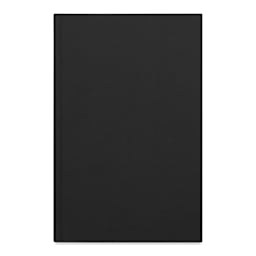 Gry Mattr Essential Linen Dotted Notebook - 5-3/4" x 8-1/2", Jet