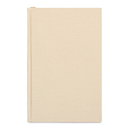 Gry Mattr Essential Linen Dotted Notebook - 5-3/4" x 8-1/2", Sand
