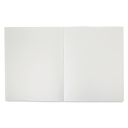 Gry Mattr Essential Sketchbook - Sea Green, 8" x 10", 100 Pages, open