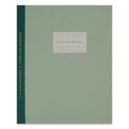 Gry Mattr Essential Sketchbook - Sea Green, 8" x 10", 100 Pages, front cover