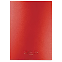 Caran d’Ache Colormat-X Notebook - Red, 6" x 8-1/2", back cover