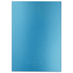 Caran d’Ache Colormat-X Notebook - Turquoise, 6" x 8-1/2", back cover