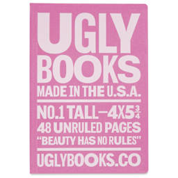 Uglybooks Perfect Bound Notebook - NO.1 Sprinkles, 5-3/4" x 4", 135 gsm, Pkg of 3, front of package