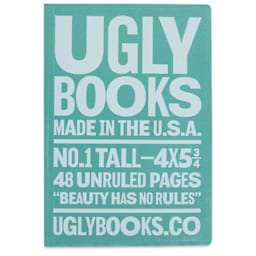 Uglybooks Perfect Bound Notebook - NO.1 Lemon Shock, 5-3/4" x 4", 135 gsm, Pkg of 3, front of package