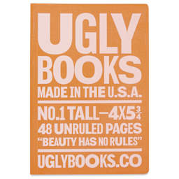 Uglybooks Perfect Bound Notebook - NO.1 Honey Bell, 5-3/4" x 4", 135 gsm, Pkg of 3, front of package
