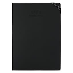 Life Stationery Noble Notebook - 6" x 8", A5, Ruled, 96 Pages, front of notebook