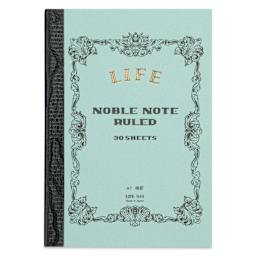 Life Noble Notebook - 3" x 4", A7, Blue, Ruled, front cover