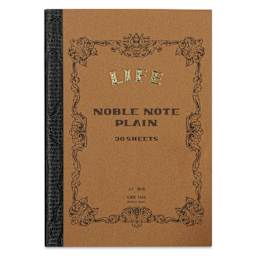 Life Noble Notebook - 3" x 4", A7, Brown, Blank, front cover