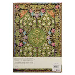 Paperblanks Mixed Media Sketchbook - Poetry in Bloom, 8" x 11-3/4", back